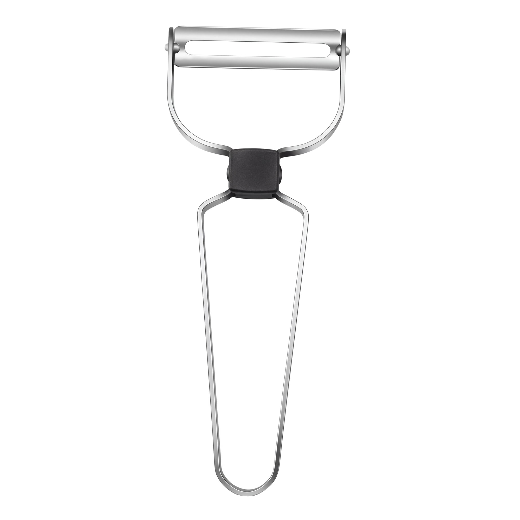 Unique Bargains Stainless Steel Vegetable Peeler with Ergonomic Handle Silver 5.6x2.1 inch