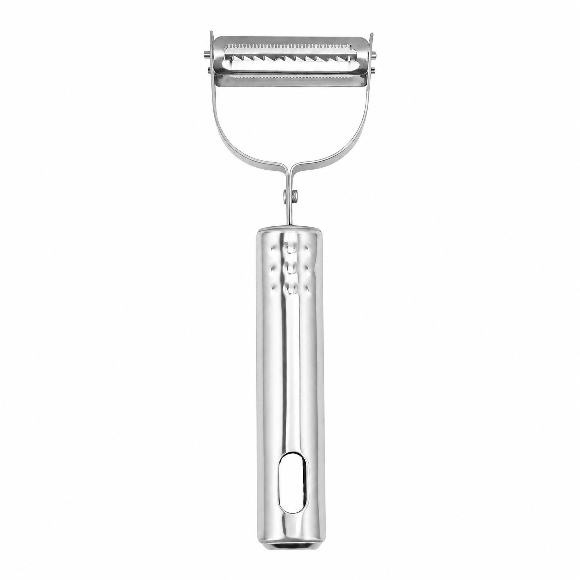 Unique Bargains Stainless Steel Vegetable Peeler with Handle Silver 6.2x2.2 inch