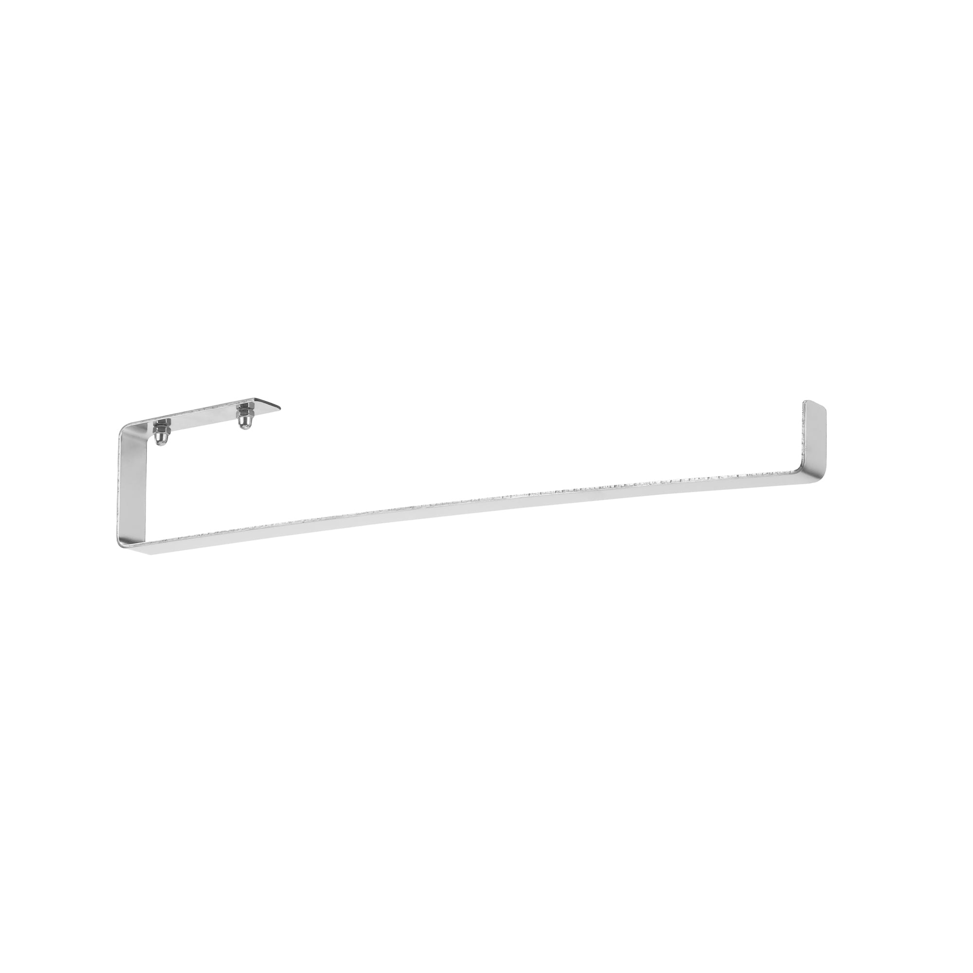 Unique Bargains Stainless Steel Wall Mount Paper Towel Holder Silver 8.3x0.8inch