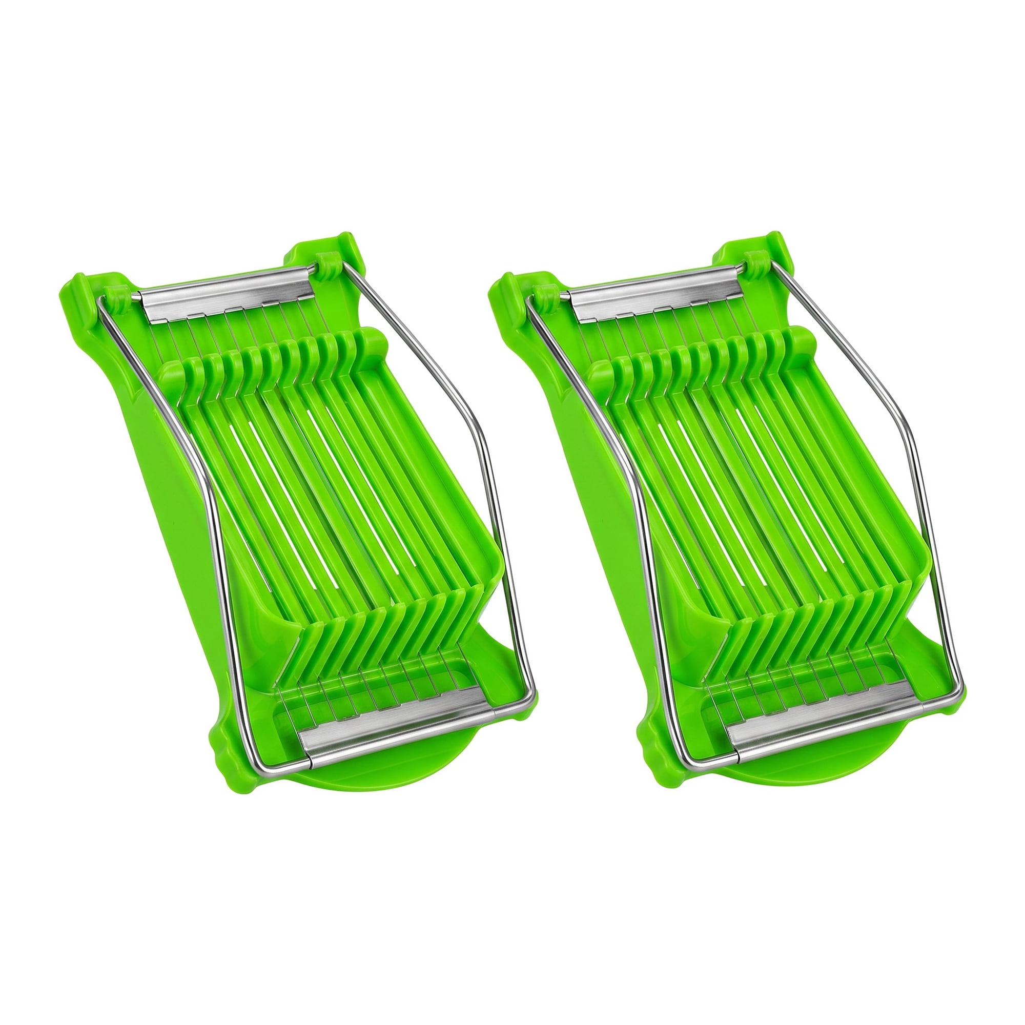 Unique Bargains Stainless Steel Wire Luncheon Meat Slicer for Cooking Green 5"x7.8"