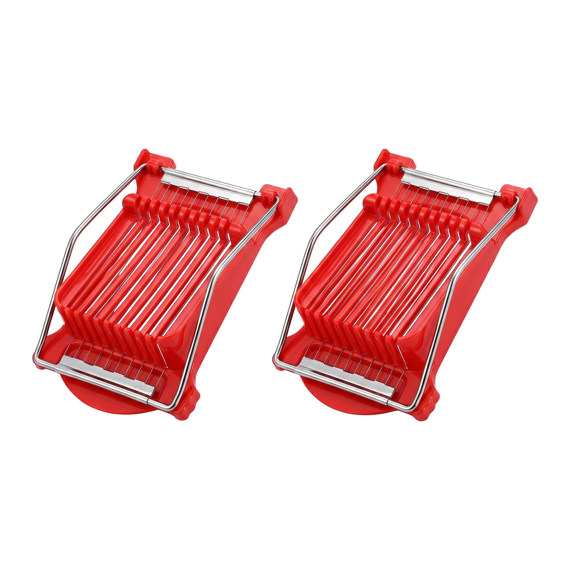 Unique Bargains Stainless Steel Wire Luncheon Meat Slicer for Cooking  Red 5"x7.8"