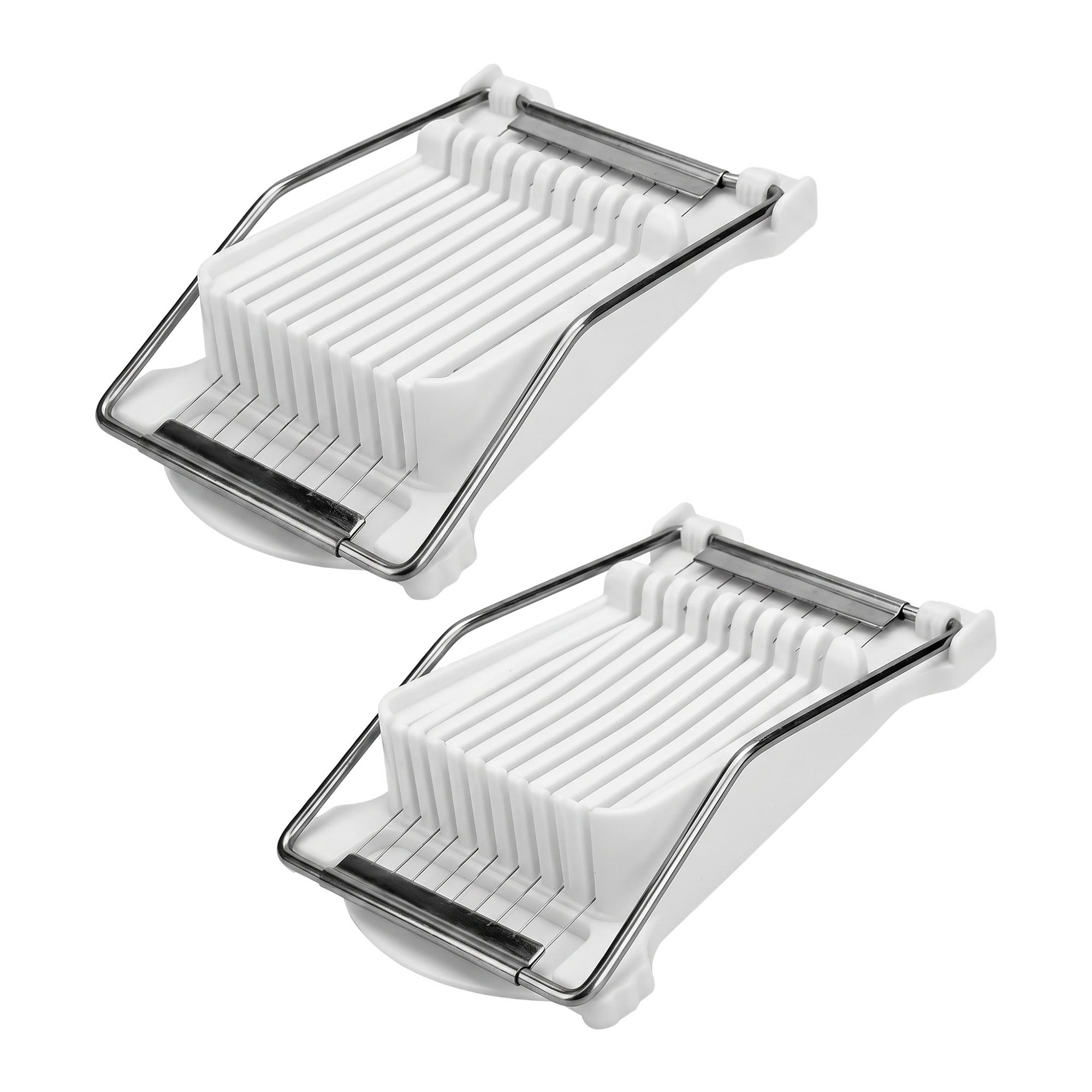 Unique Bargains Stainless Steel Wire Luncheon Meat Slicer for Cooking White 5"x7.8"