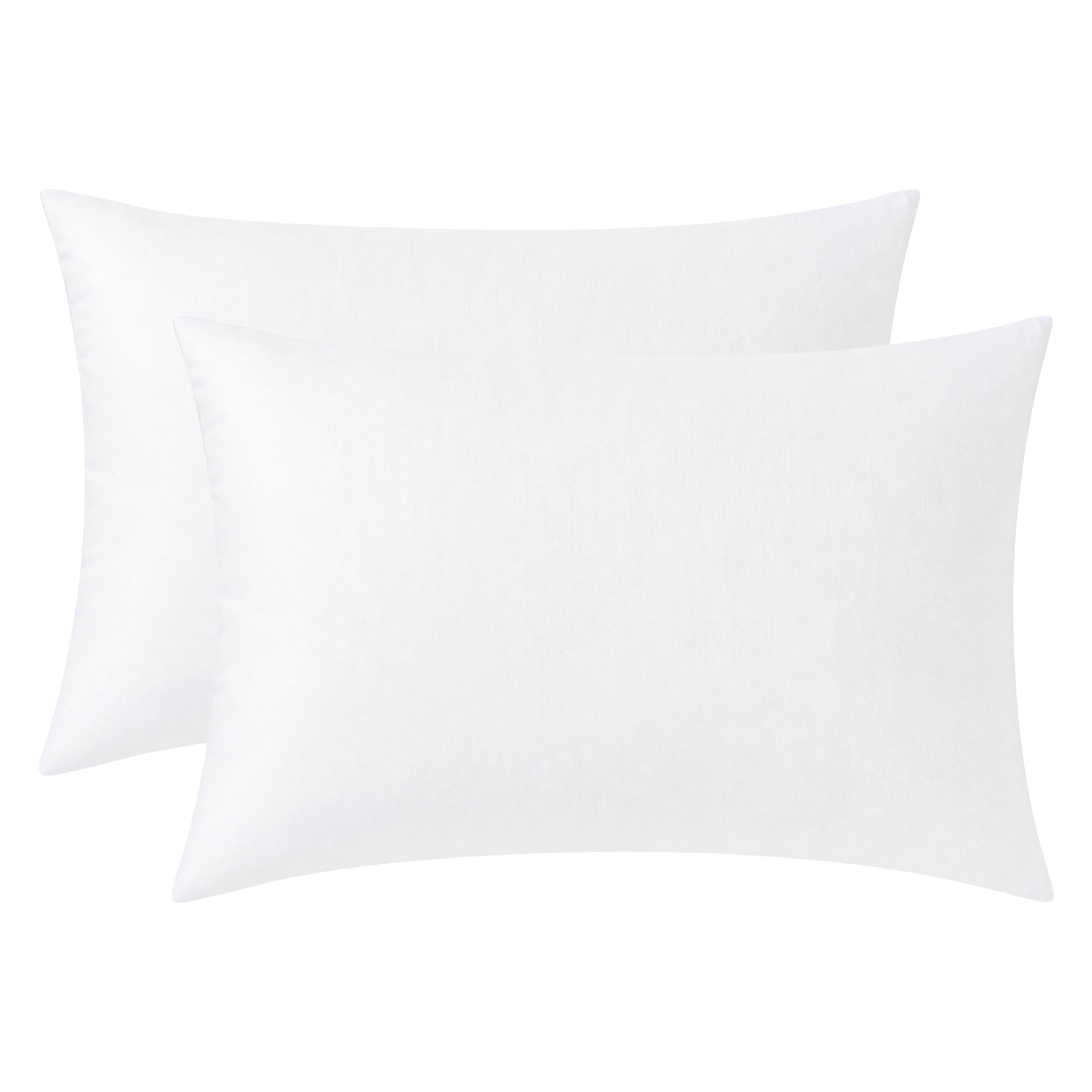 Unique Bargains Standard-size Zippered Pillow Protector Waterproof Polyester White