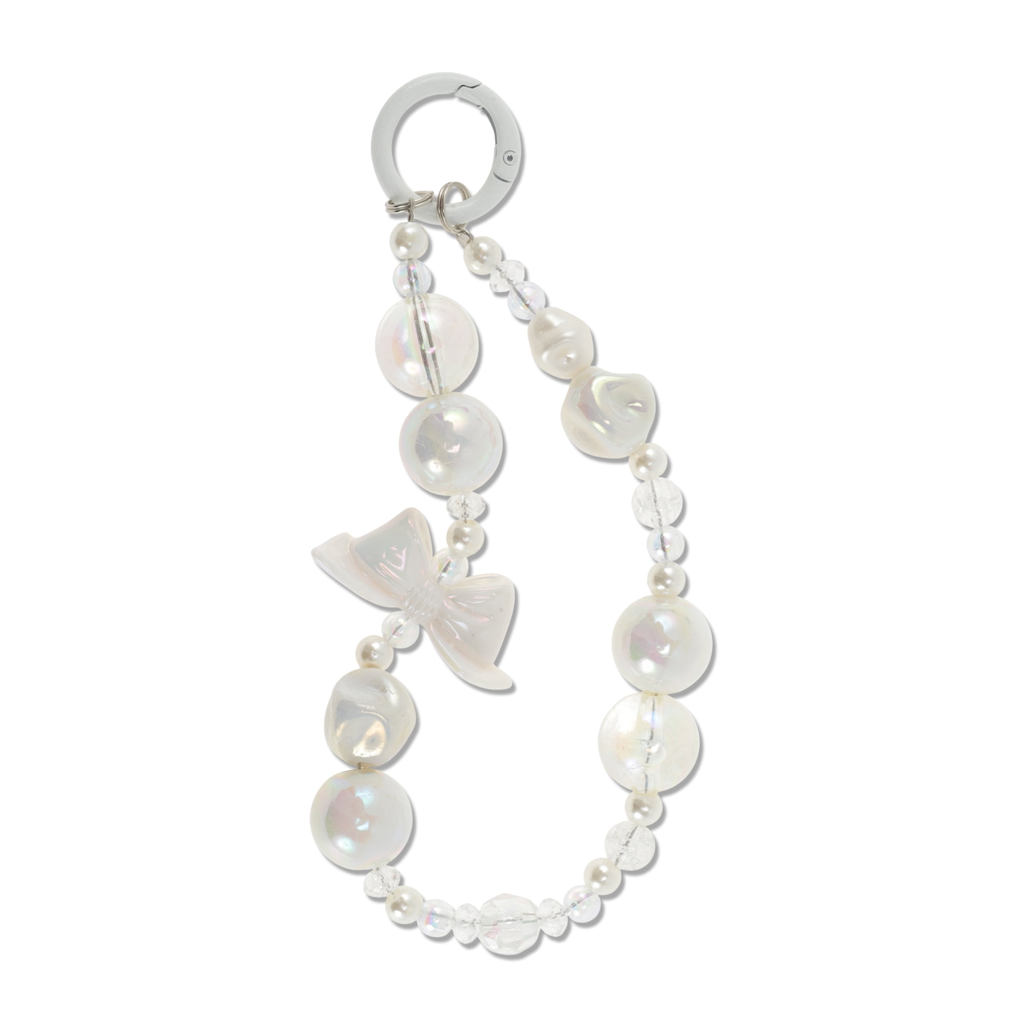 Unique Bargains Star Cloud Phone Charm for Universal 1 Pc White, Clear