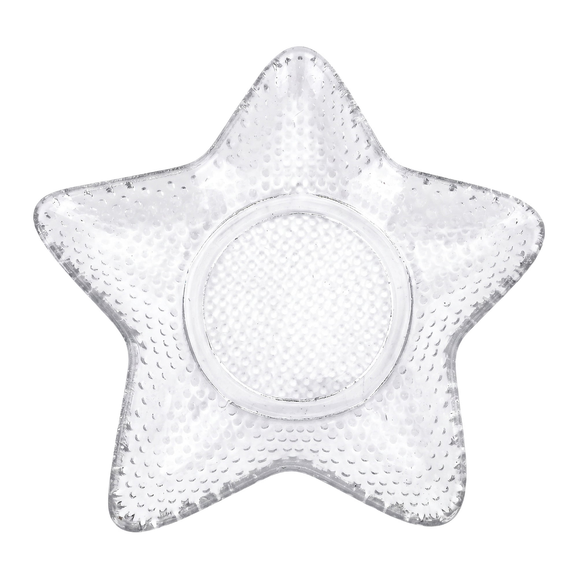 Unique Bargains Star-Shaped Trinket Dish for Small Items Clear 5.1"L x 5.1"W x 0.6"H