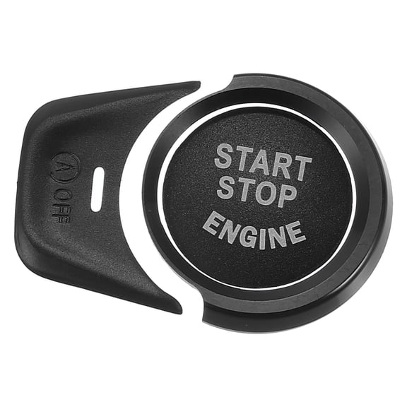 Unique Bargains Start Stop Button Cover Sticker Kit for BMW 2 3 3GT 4 5 6 7 X1 X2 X3 X4 X5 X6 X6M M2 M3 M4 M5 Black