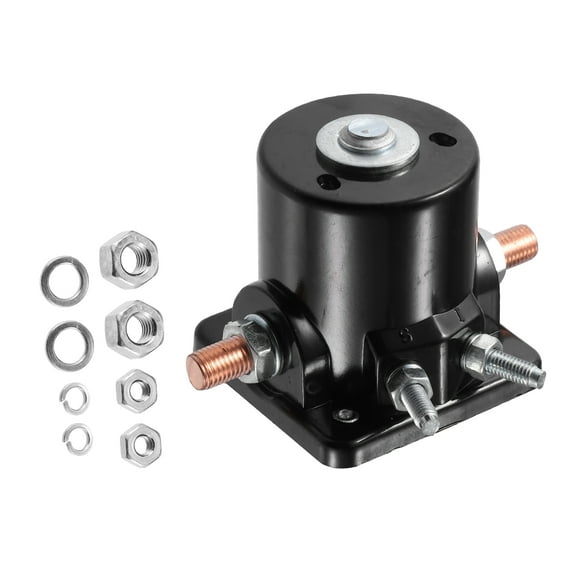 Unique Bargains Starter Solenoid Switch Relay Intermittent Duty 12 Volt DC Contactor 3 Terminals for OMC Marine