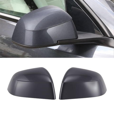 Unique Bargains Stealth Gray Side Mirror Cover Caps, Rearview Mirror Housing Caps for Tesla Model Y Juniper 2025-2026 Replace 196353800B 196353900B Left and Right Side 1 Pair