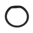 thumbnail image 1 of Unique Bargains Steering Wheel Cover Front for Car Vehicle Durable D Shape Turn Fur 1 Pcs Black, 1 of 6