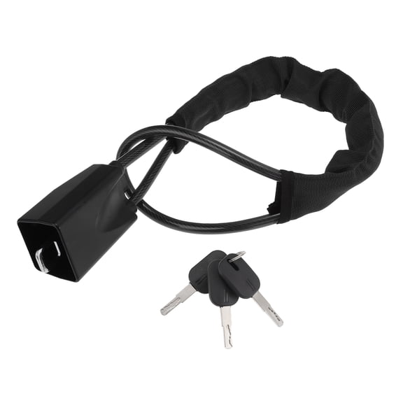 Unique Bargains Steering Wheel Lock with Seat Belt Lock Function - Universal Anti Theft Car Device for Most Vehicles 44 cm Length High Security with Army Green 1 Set