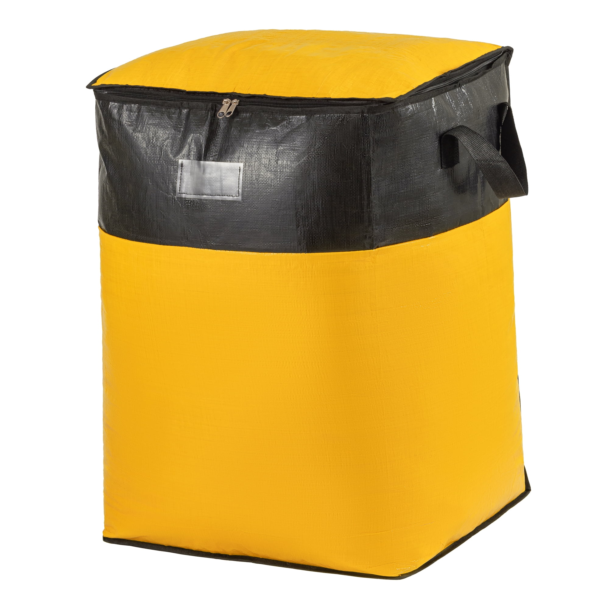 Unique Bargains Storage Bags for Organizing Closet Organizers Yellow 19.7"x15.7"x26"