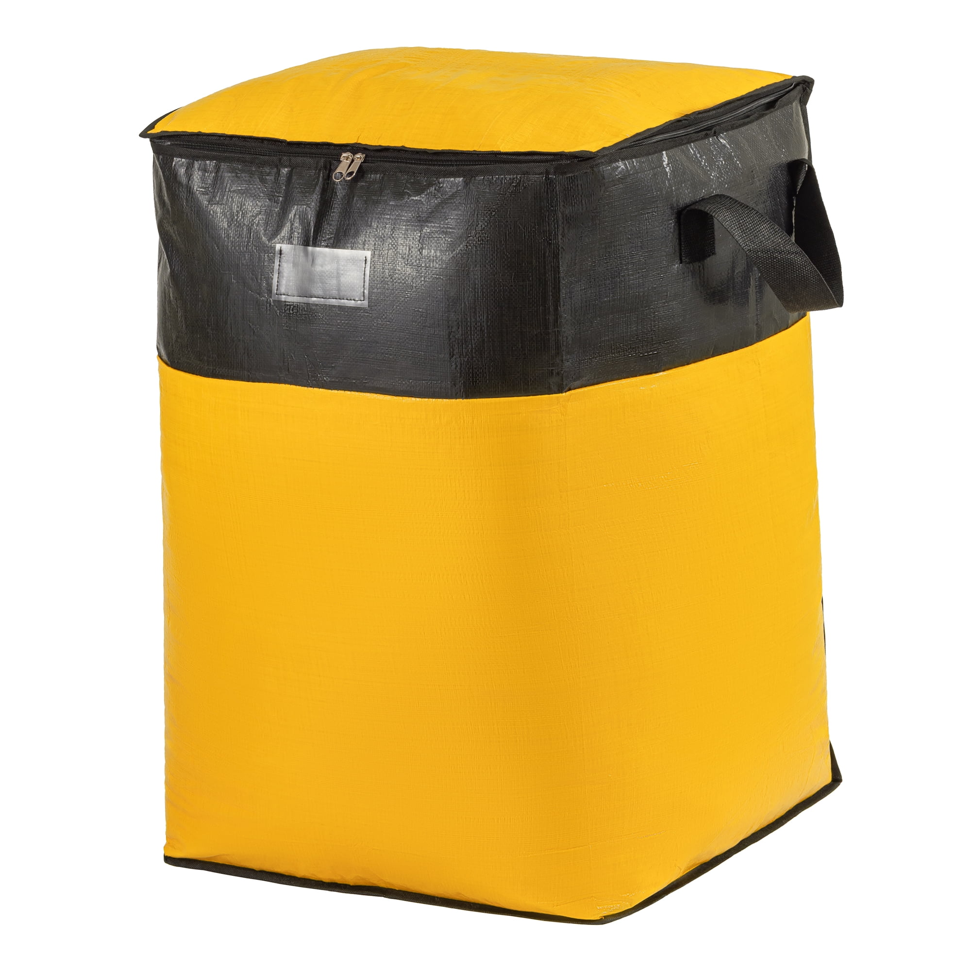 Unique Bargains Storage Bags for Organizing Closet Organizers Yellow 19.7"x19.7"x28.3"