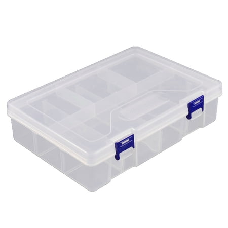 Unique Bargains Storage Sorter Case Box Organizer for Jewelry Beads Earring Container