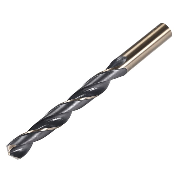 Unique Bargains Straight Shank Twist Drill Bits 13mm High Speed Steel HSS 4341 with 13mm Shank