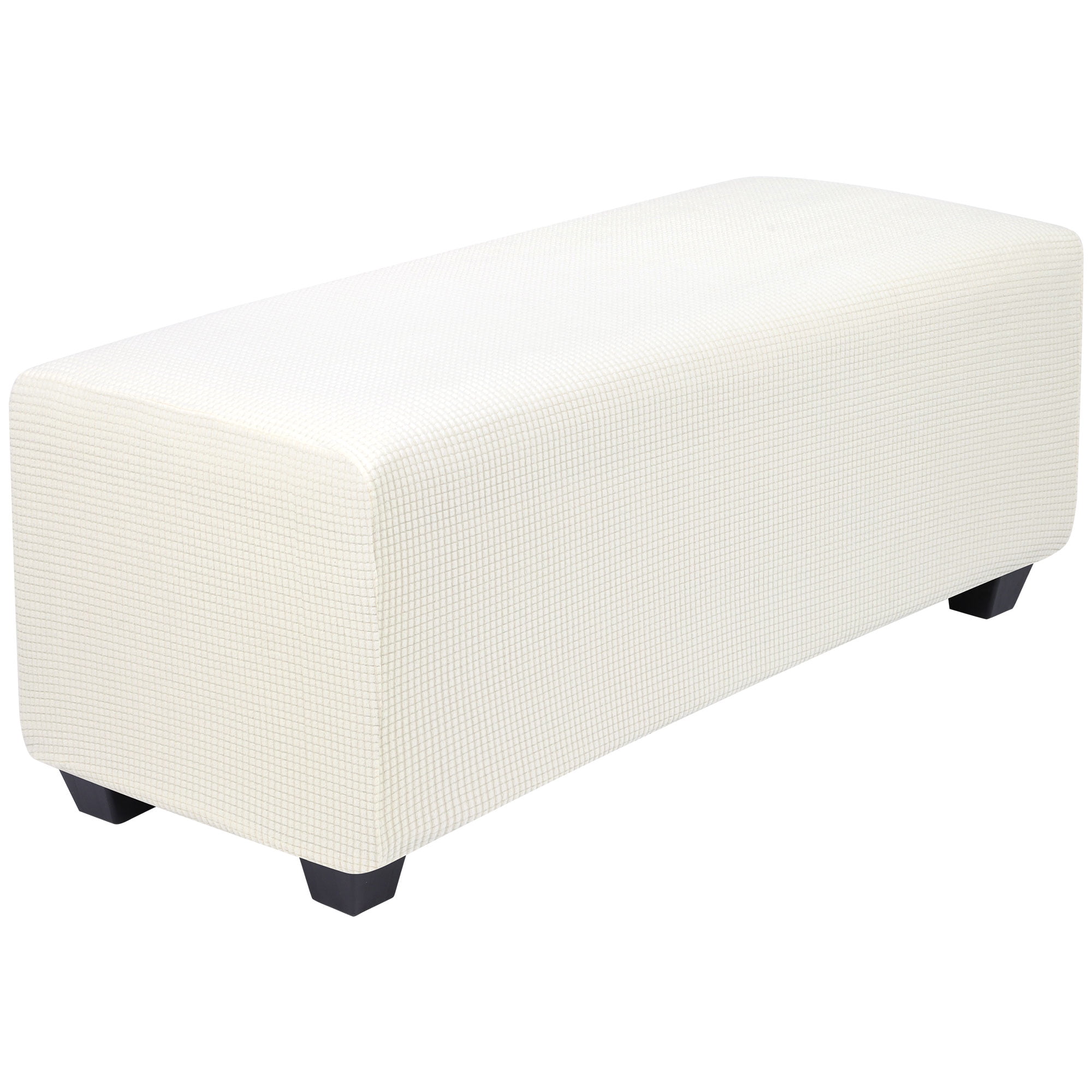 Unique Bargains Stretch Ottoman Cover Slipcover Furniture Covers Seasalt Small