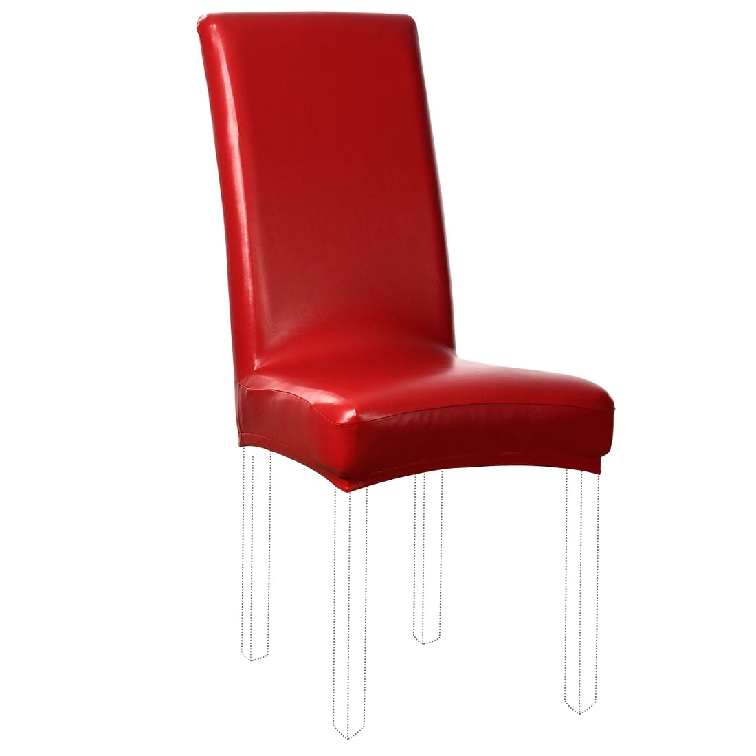 Pu leather dining online chair covers