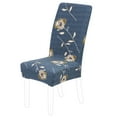 thumbnail image 1 of Unique Bargains Stretch Polyester Dining Room Chair Covers Set of 2, Light Blue, 1 of 6