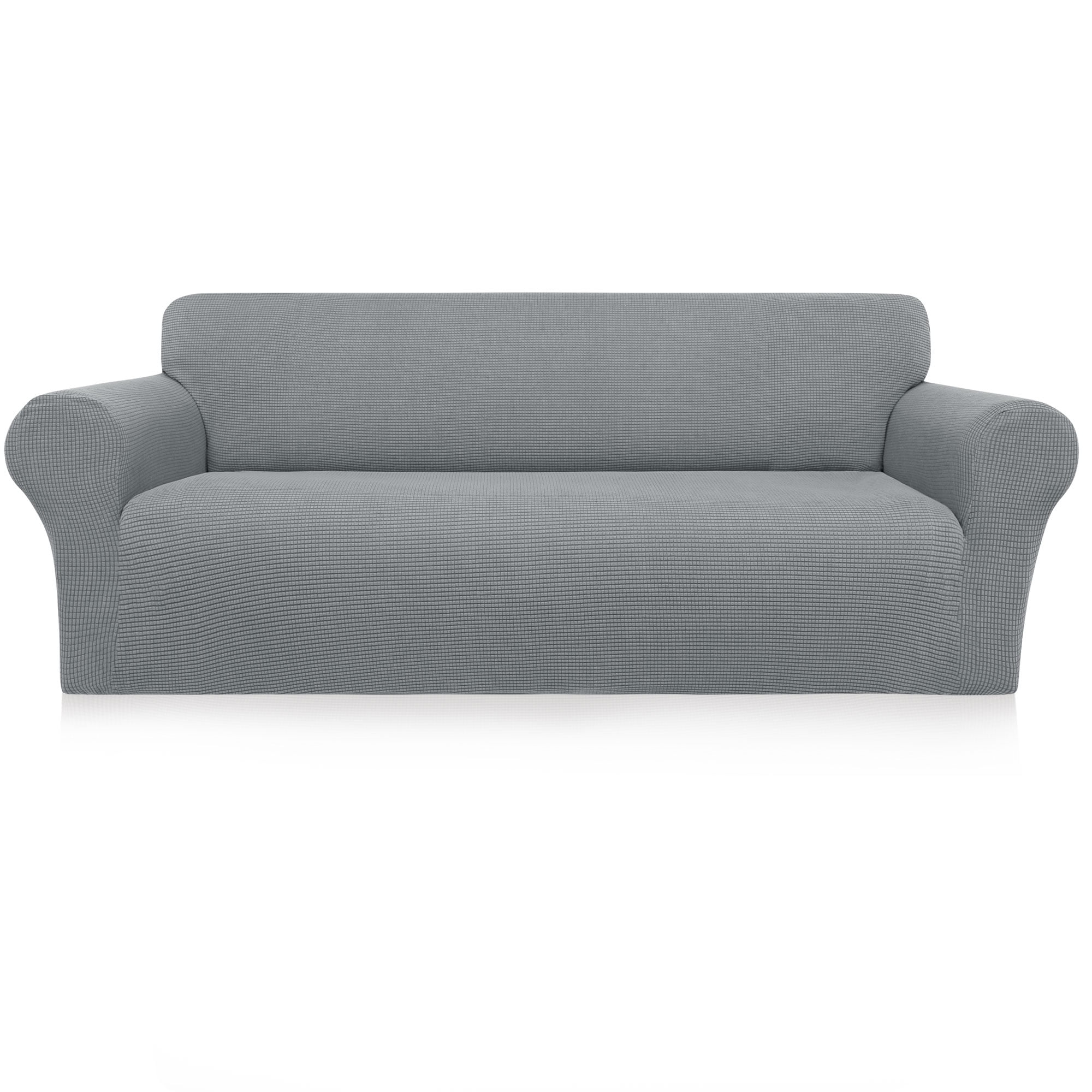 Unique Bargains Stretch Slipcover Washable Furniture Covers for Dogs Light Gray X Large