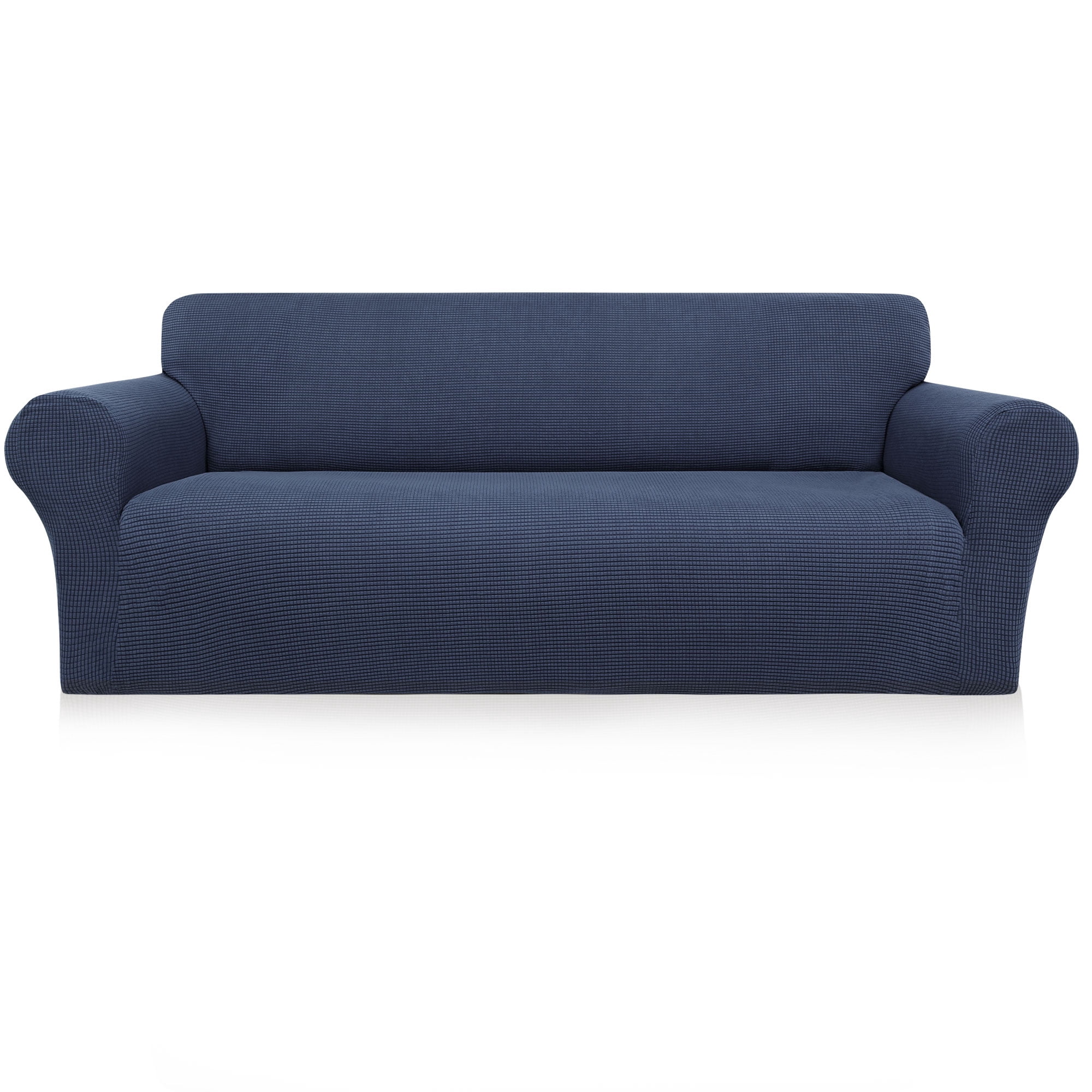 Unique Bargains Stretch Slipcover Washable Furniture Covers for Dogs Navy Large