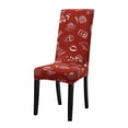 thumbnail image 1 of Unique Bargains Stretch Spandex Dining Chair Covers Protector Set of 4, 1 of 7
