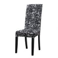 thumbnail image 1 of Unique Bargains Stretch Spandex Dining Chair Covers Protector Set of 6, 1 of 7