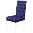 thumbnail image 1 of Unique Bargains Stretch Washable Chair Cover for Dining Room Slipcovers Blue, 1 of 8