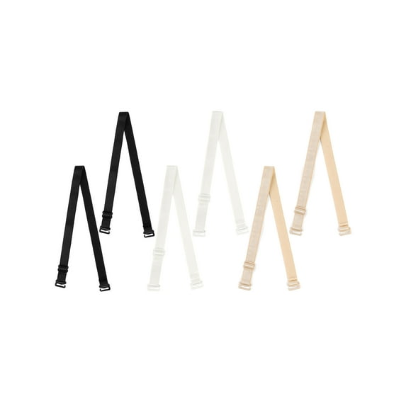 Unique Bargains Stretchable Shoulder Bra Shoulder Straps Women Elastic Bra Straps