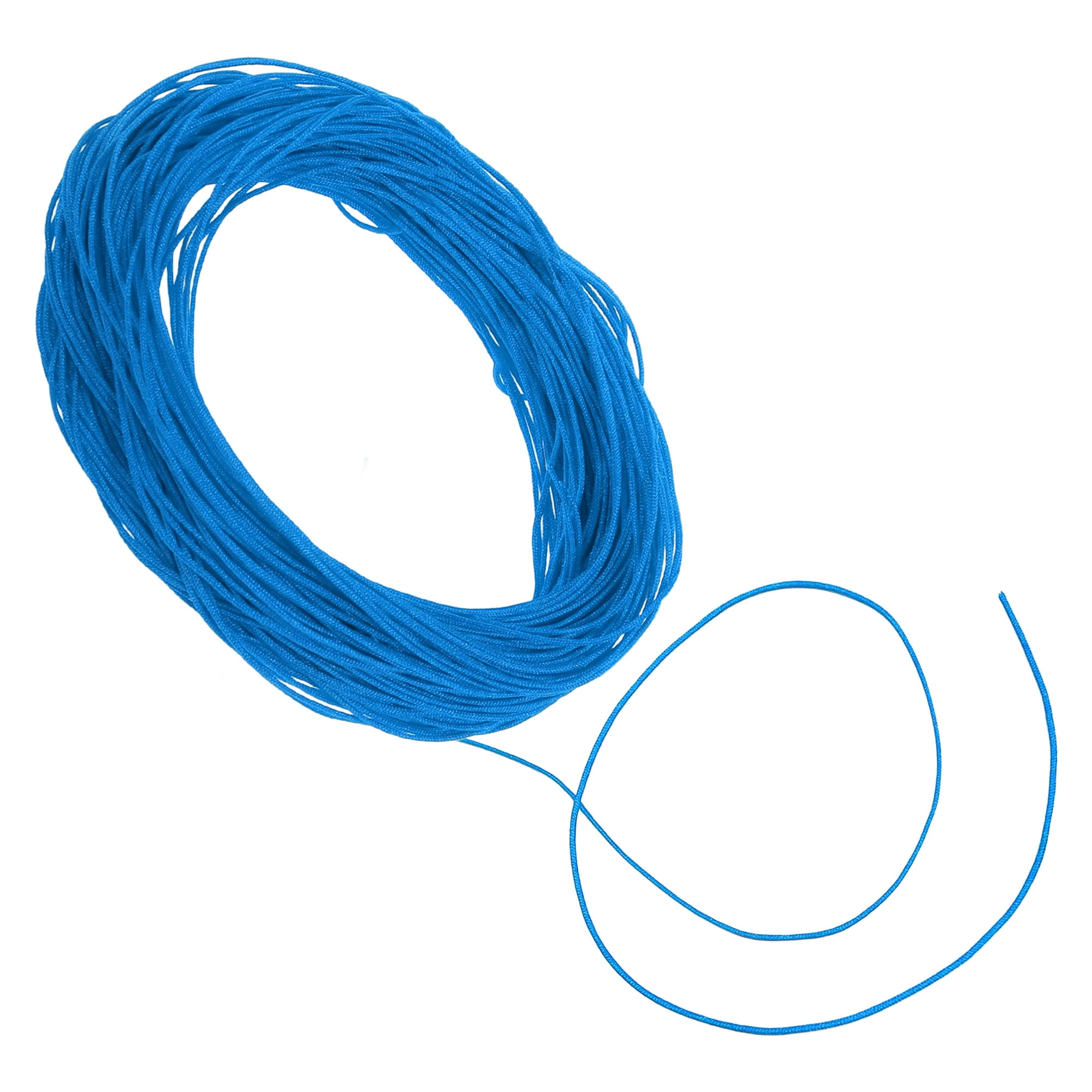 Unique Bargains String Polyester Cord for Sewing Crafts Sky Blue