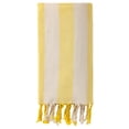 thumbnail image 1 of Unique Bargains Stripe Lightweight Absorbent Quick Dry Beach Towel Yellow 71" x 40", 1 of 8