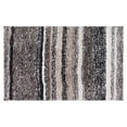 thumbnail image 1 of Unique Bargains Striped Bathroom Mat Soft Non-Slip Quick Dry Bath Rugs Brown 16" x 24", 1 of 7