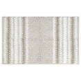thumbnail image 1 of Unique Bargains Striped Bathroom Rugs Soft Absorbent Fluffy Chenille Bath Mat Rug Non Slip Khaki 20" x 32", 1 of 6