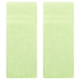 thumbnail image 1 of Unique Bargains Striped Hand Towels Cotton Soft Absorbent Towel Green 2-Piece, 1 of 5