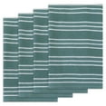 thumbnail image 1 of Unique Bargains Striped Kitchen Towels Soft Cotton Dish Towels for Kitchen 26 x 18 Inch Green 4pk, 1 of 7