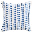 thumbnail image 1 of Unique Bargains Striped Linen Throw Pillow Covers Decorative Cushion Cases Light Blue, 1 of 6