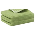thumbnail image 1 of REGALWOVEN Striped Pattern 2 Pack Hand Towels, Absorbent and Quick Drying Towel for Bathroom Green 13' x 29', 1 of 8