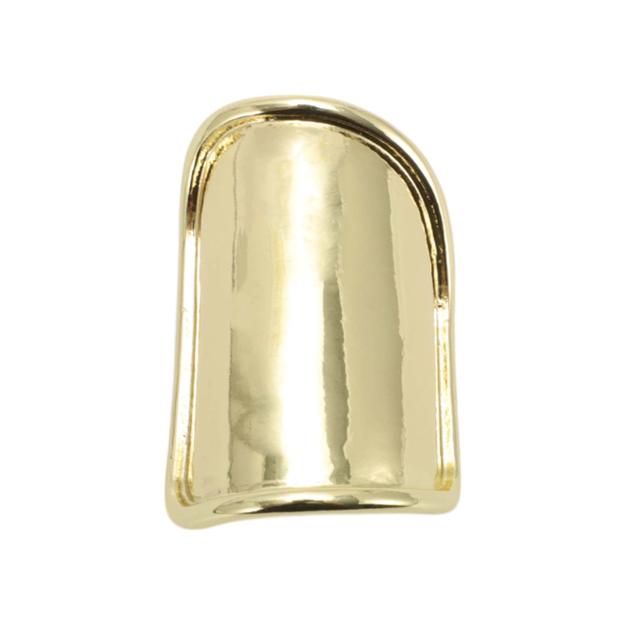 Unique Bargains Stylish Convex U-shaped Ponytail Buckle Hair Clip for Women 1 Pc Gold Tone