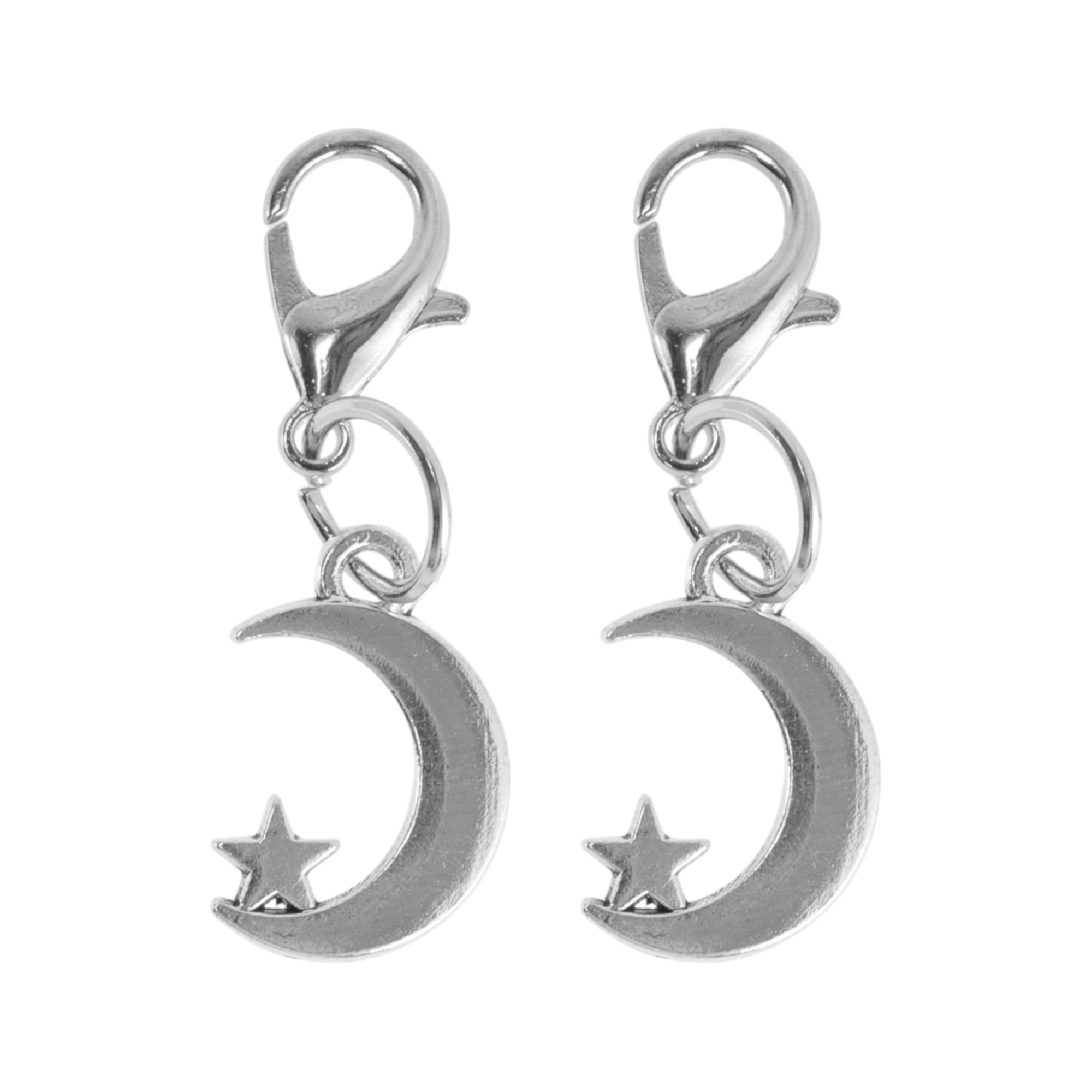 Unique Bargains Stylish Shoelace Charm Set for Custom Footwear Stars & Moon