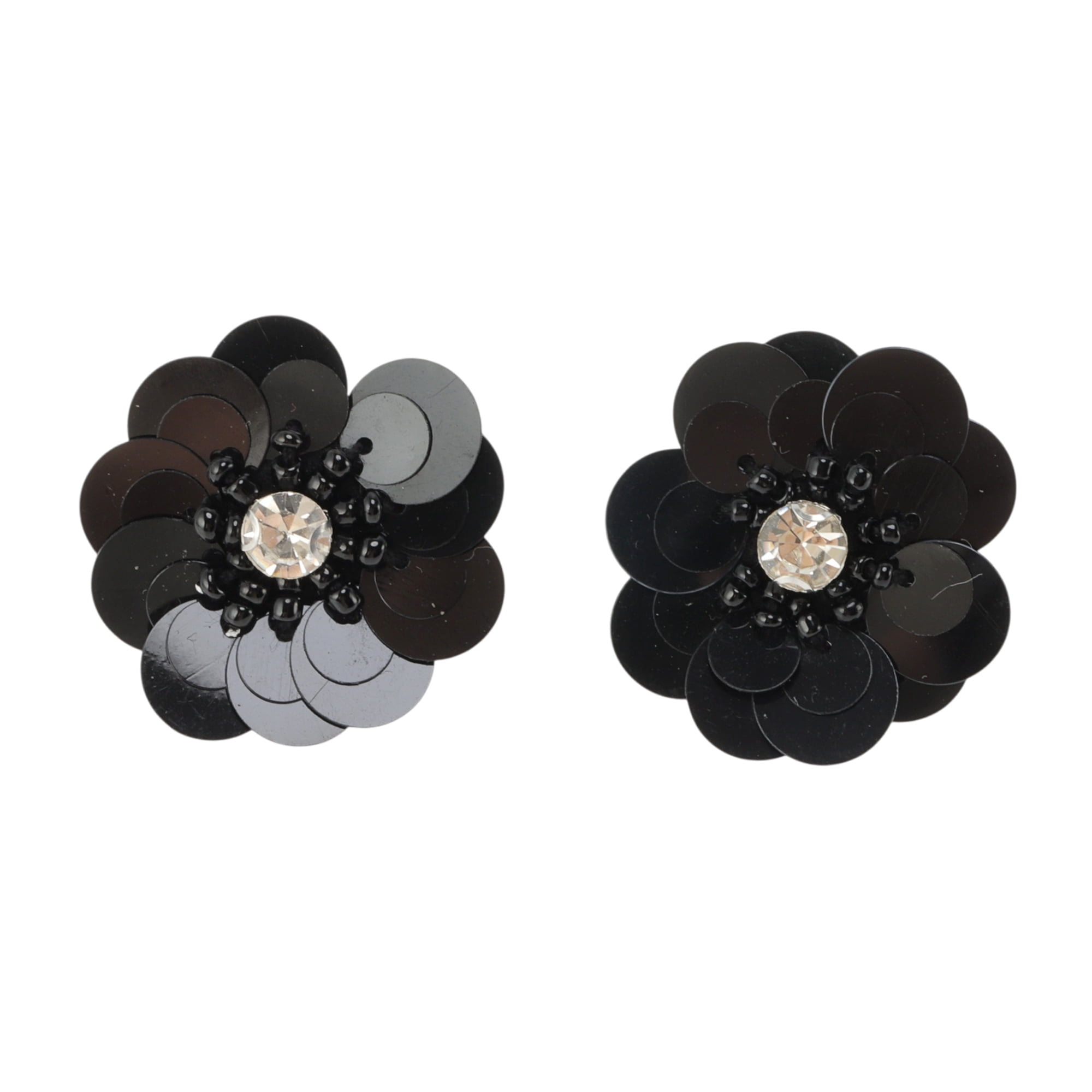 Unique Bargains Stylish Shoelace Charms for Personalization Black