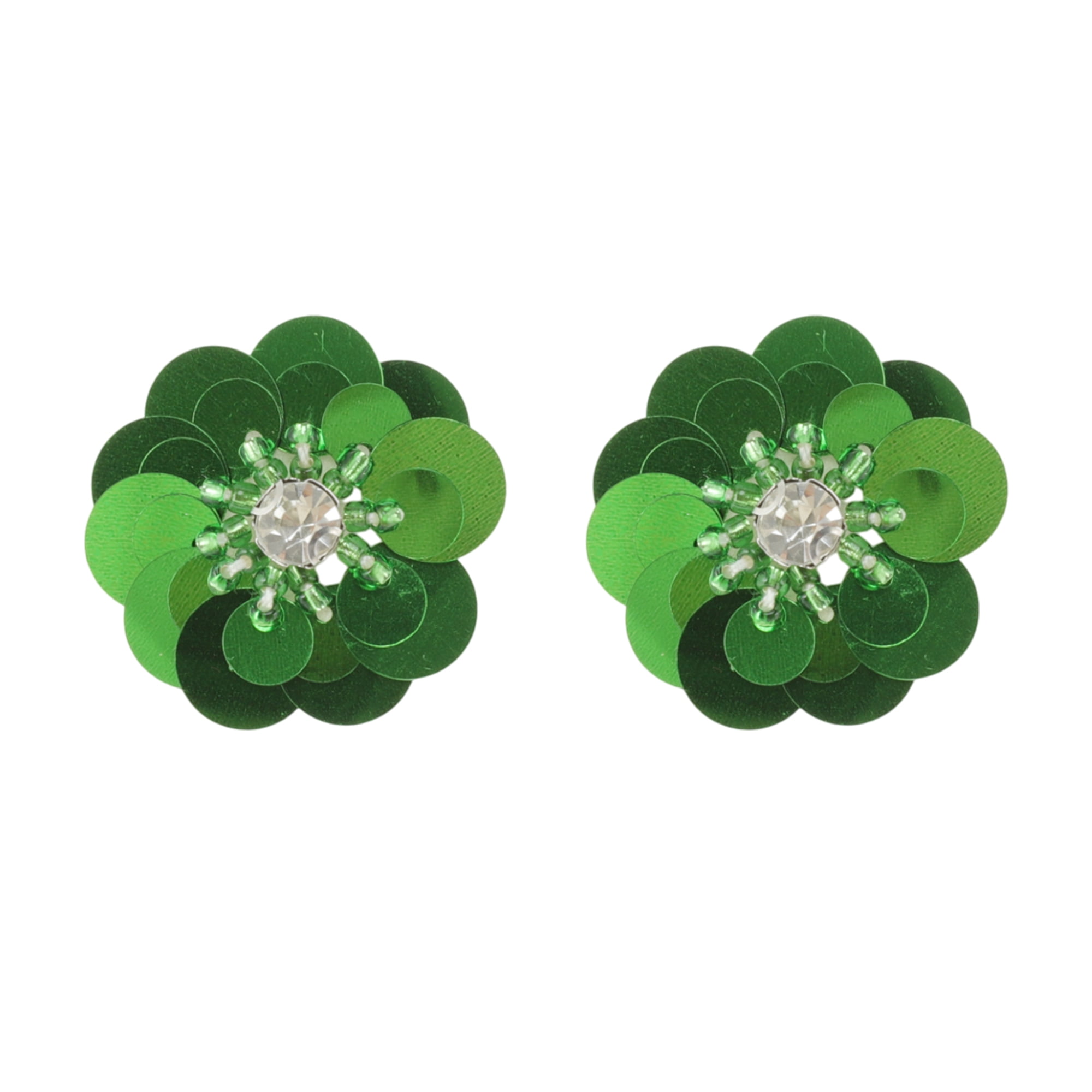 Unique Bargains Stylish Shoelace Charms for Personalization Green