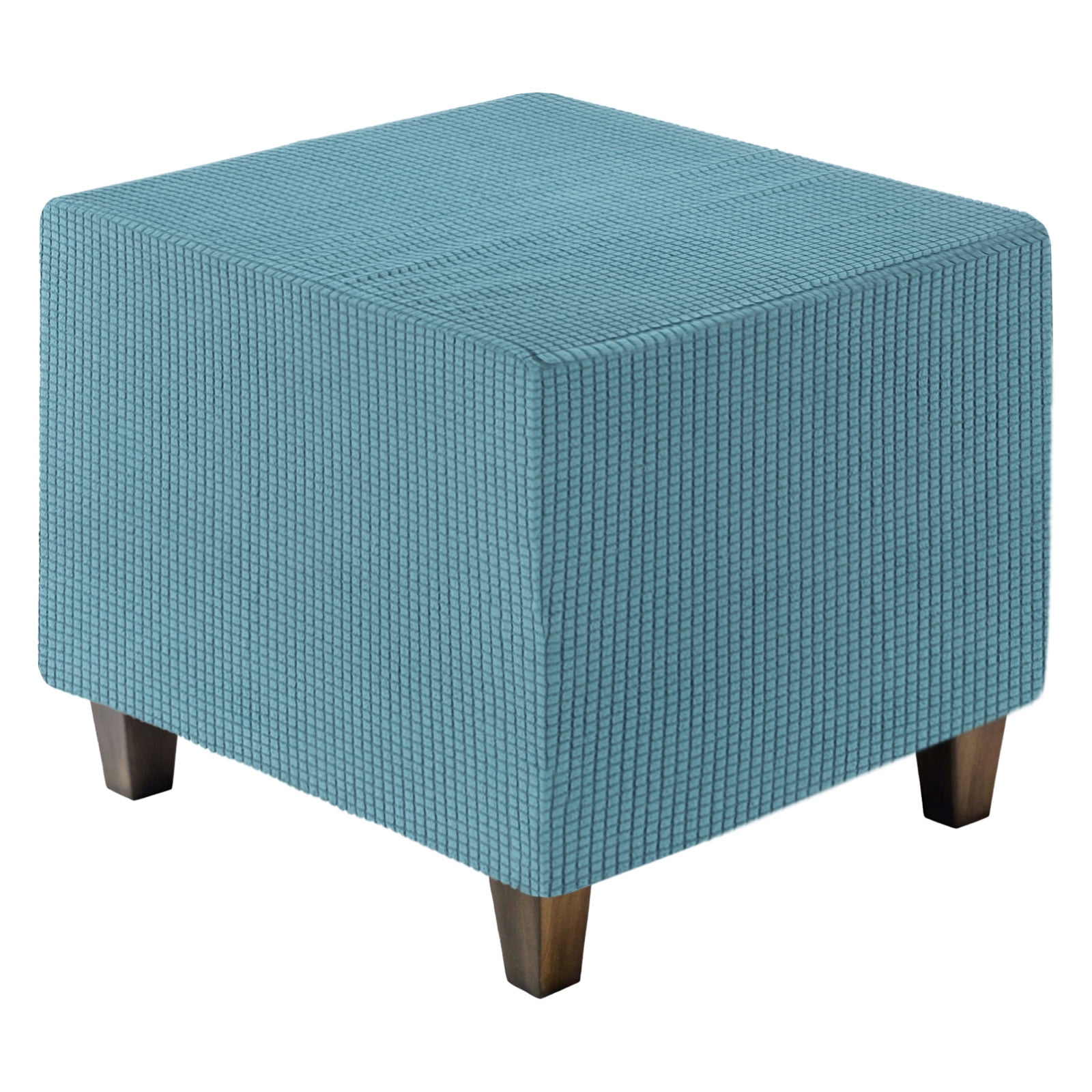 Unique Bargains Stylish Square Jacquard Slipcover Dark Blue 31.5"–40.6" x 13.8"–17.7"