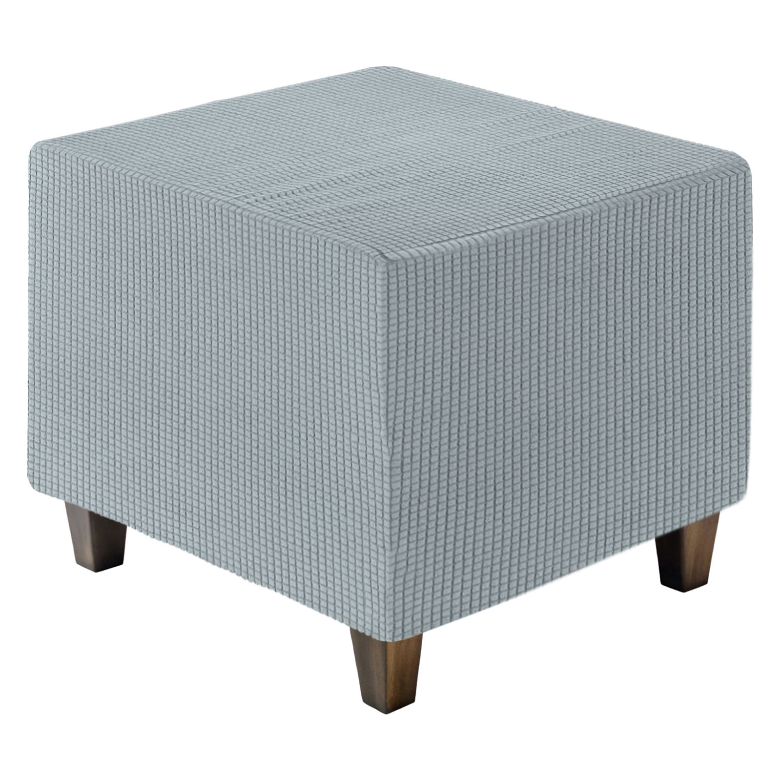 Unique Bargains Stylish Square Jacquard Slipcover Gray 23.6"–29.9" x 13.8"–17.7"