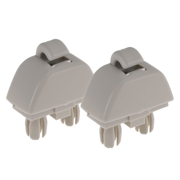 Unique Bargains Sun Visor Clip for Audi A6 C6 A8 2004-2011 for Volkswagen Passat B7 13-15 for Volkswagen Polo 10-15 Sunvisor Inner Clip Gray 4F0857561/6RD857561