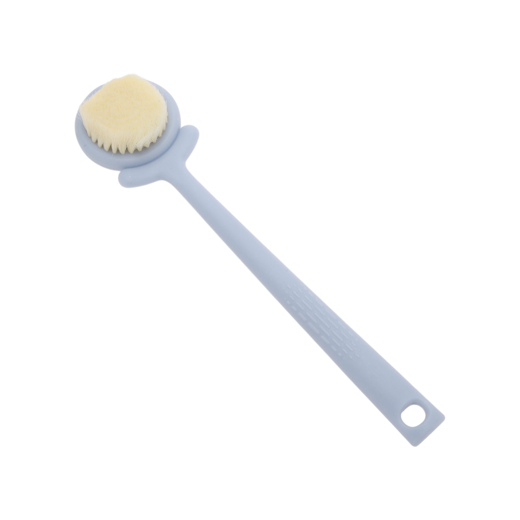 Unique Bargains Sunflower Long Handle Bath Brush 1 Pc Blue
