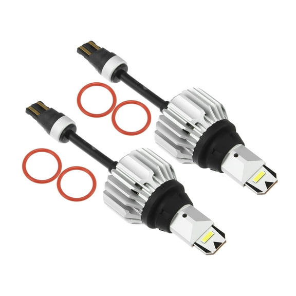 Unique Bargains T15 921 Back Up Reverse Light Backup High Mount Cargo LED Bulbs White 6500K Canbus Error Free (Set of 2)