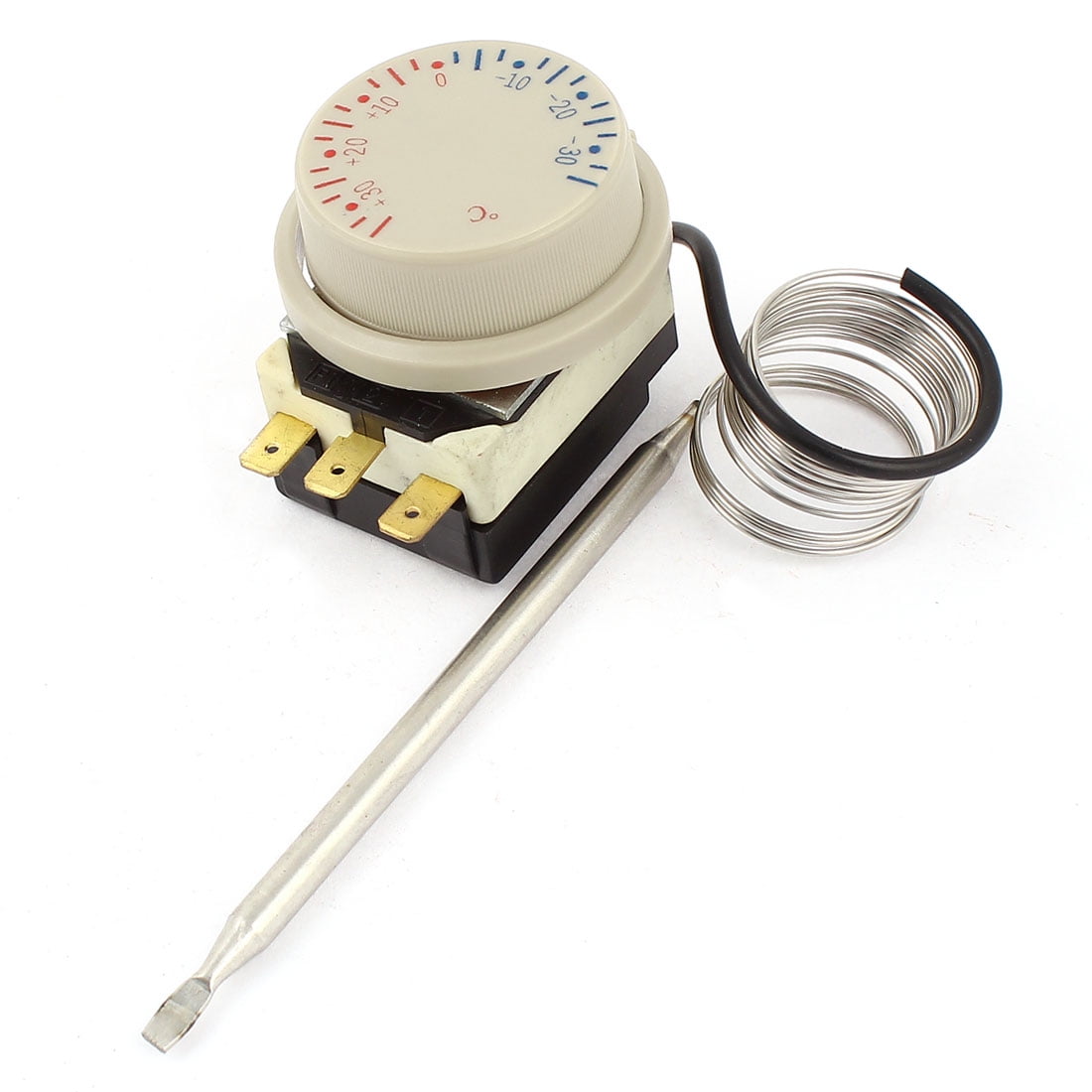 Unique Bargains TR 711/NII Thermostat Temperature Control -30 to +30C 380V 16A for Freezer