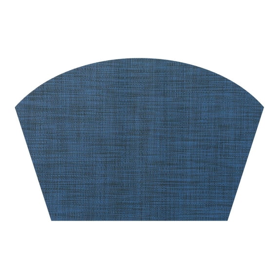 Unique Bargains Table Placemats Set of 6 Placemats Heat Resistant Table Mats Wipe Clean Dark Blue 18x12 inch