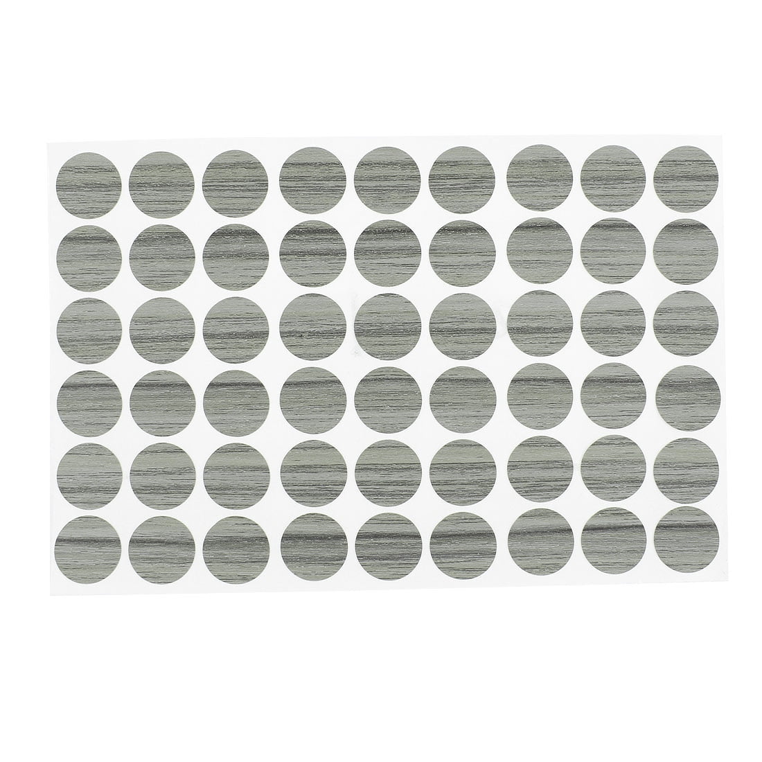 Unique Bargains Table Self-Adhesive Screw Hole Covers Stickers 54 in 1 Green