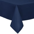 thumbnail image 1 of Unique Bargains Rectangle Tablecloth Washable Polyester Table Protector Navy Blue 83" x 59", 1 of 8