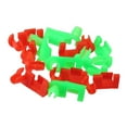 thumbnail image 1 of Unique Bargains Tailgate Handle Rod Clips, for Chevrolet Silverado 1999-2009, Plastic, No.88981030/88981031, Green Red, 6 Pair, 1 of 7