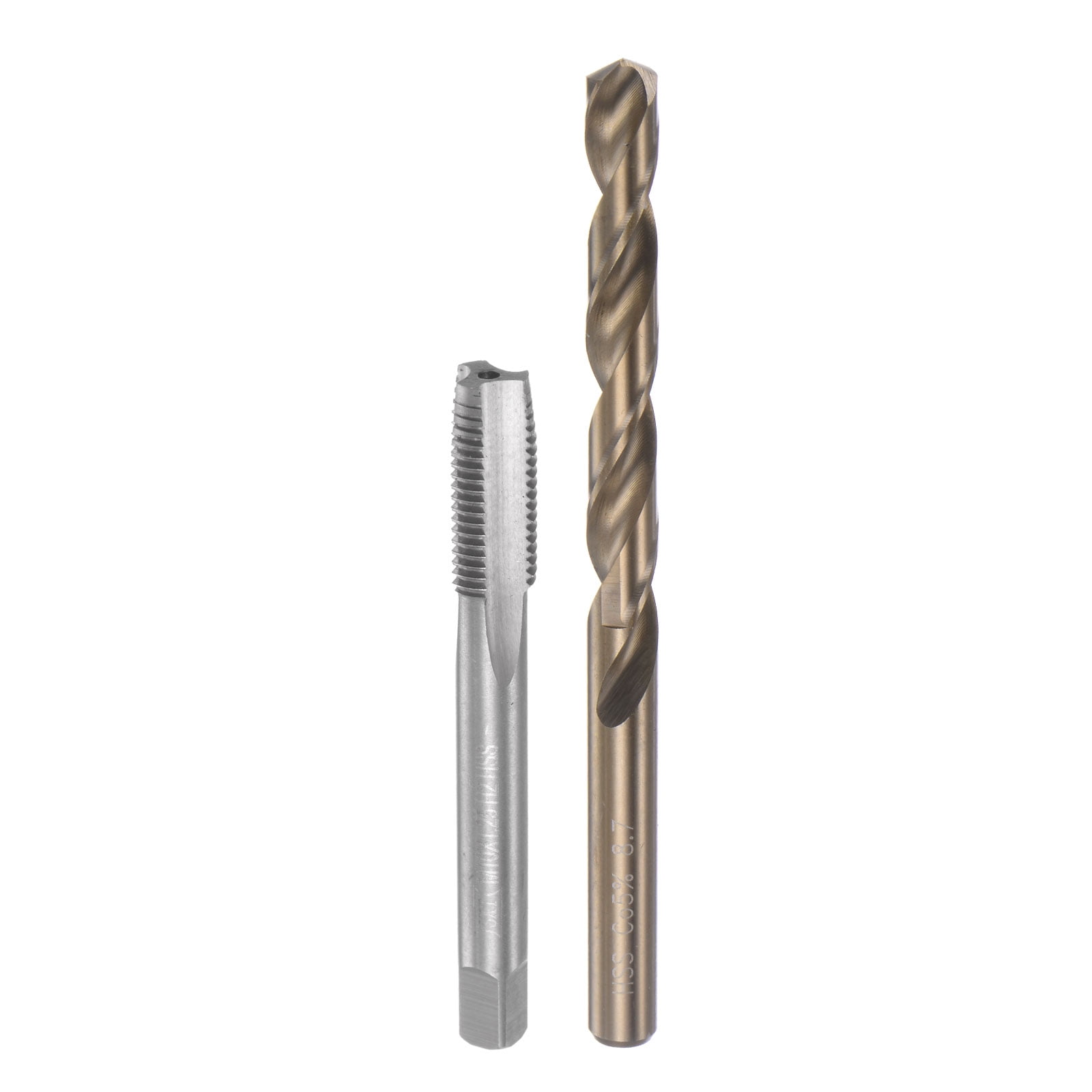 Unique Bargains Tap & Bit Sets, Straight Flute Machine Thread Milling Tap Silver M10 x 1.25